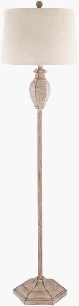 Eburne Accent Floor Lamp, by Surya, 15" width x 59" height