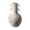 Sherry Rustic Brown Tall Neck Ceramic Vase, by Mercana, 11.42" length x 11.42" width x 19.29" height thumbnail 9