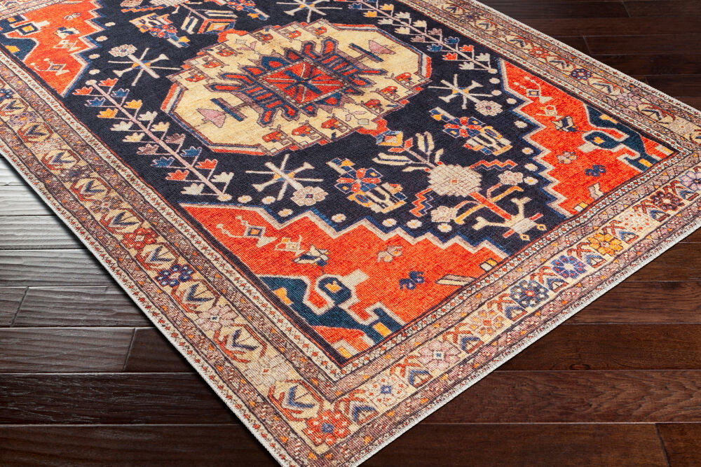 Amelie Machine Woven Rug, by Surya, 7'10" length x 2'7.5" width