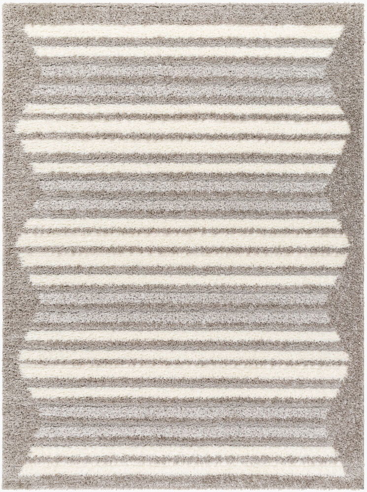 Nomadic Machine Woven Rug, by Surya, 6'11.86" length x 5'2.99" width
