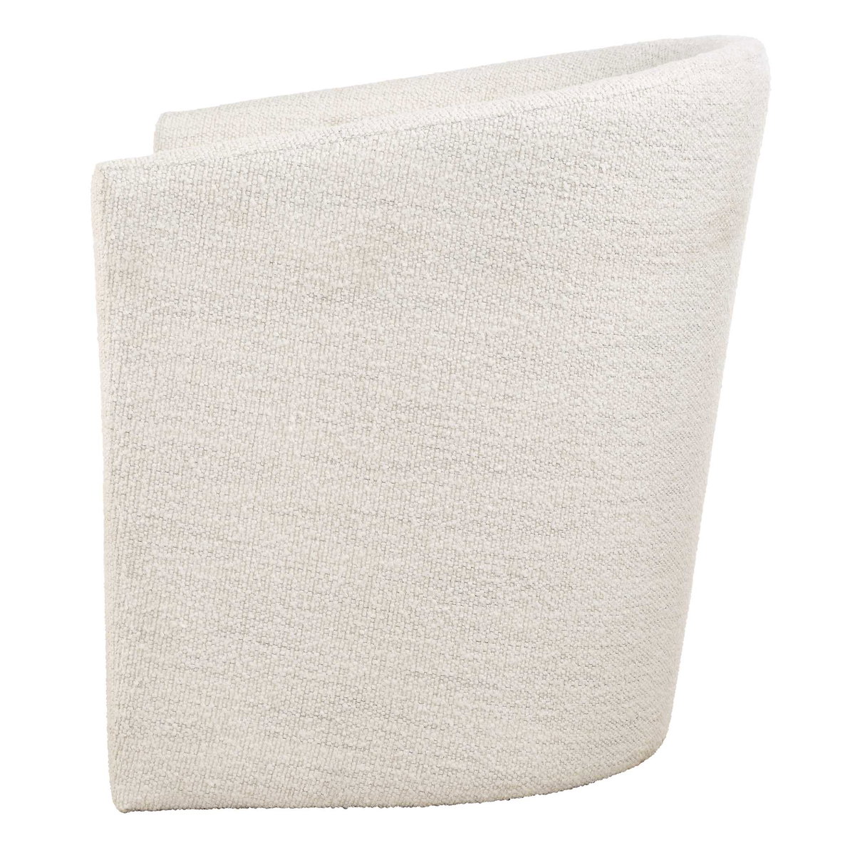 Encompass White Fabric Dining Chair, Furniture by Uttermost, 26" width x 30" height x 28" depth View 6