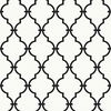 Modern Trellis Black Wallpaper thumbnail 0