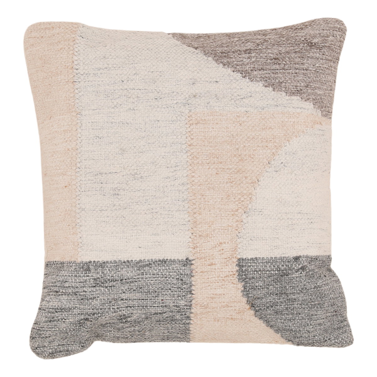 Pavlos Outdoor Pillow Grey, Decorative Pillow by Dovetail, 20" width x 20" height x 6" depth View 1