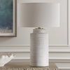 Crimp Ribbed Table Lamp, by Uttermost, 18" width x 26.5" height x 18" depth thumbnail 4