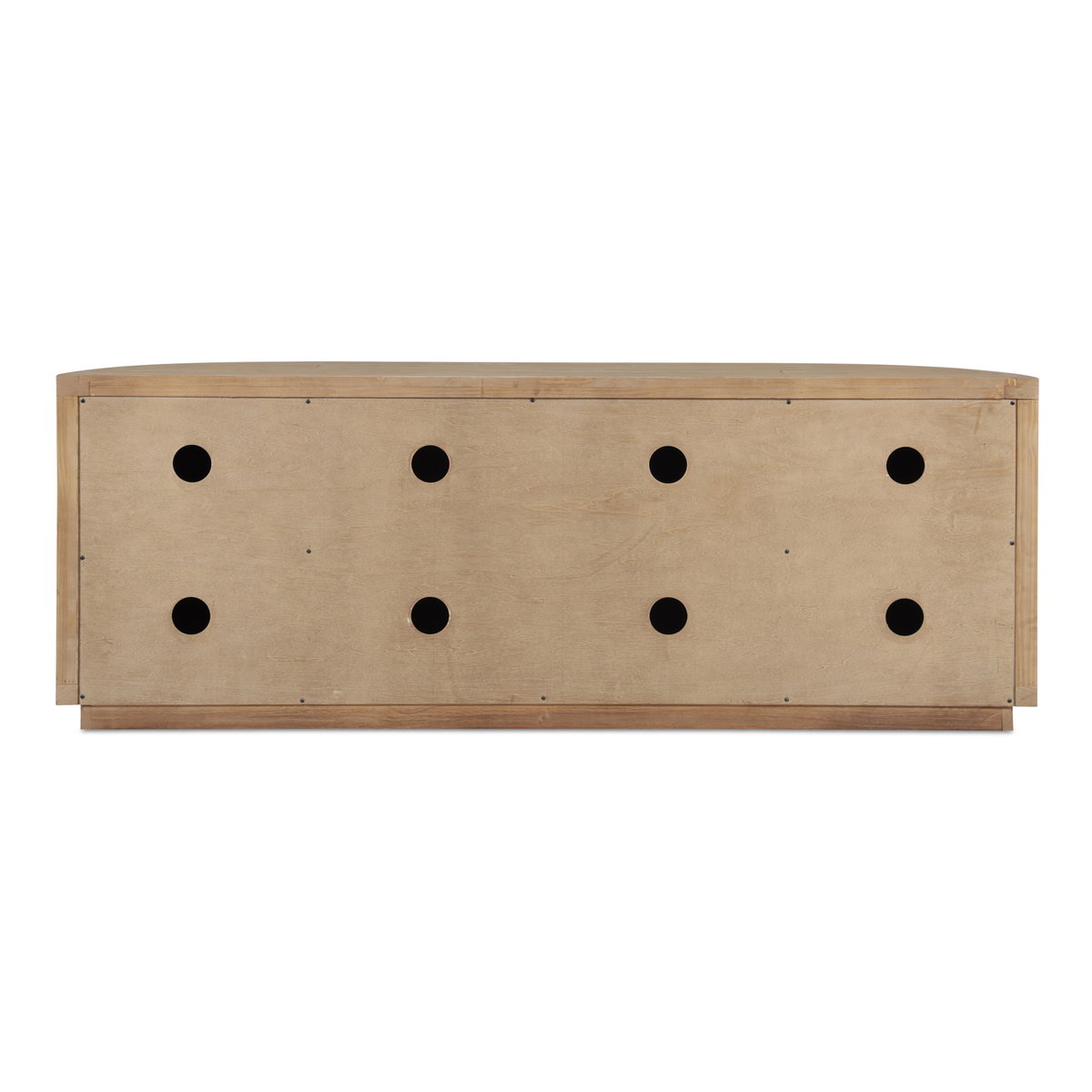 Nicola Media Cabinet Natural, Media Console by Moe's Home, 70.9" width x 26" height x 17.7" depth View 7