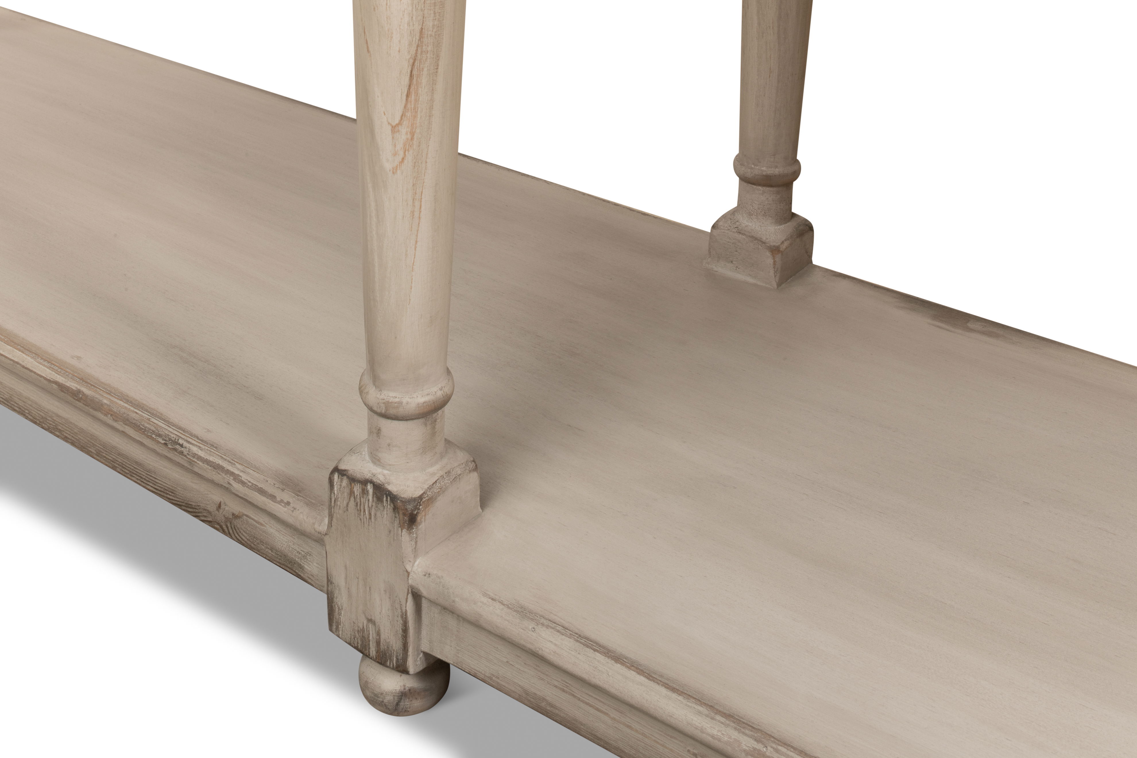 Jensen Console, Console Table by Sarreid, 95" length x 20" width x 32" height View 6