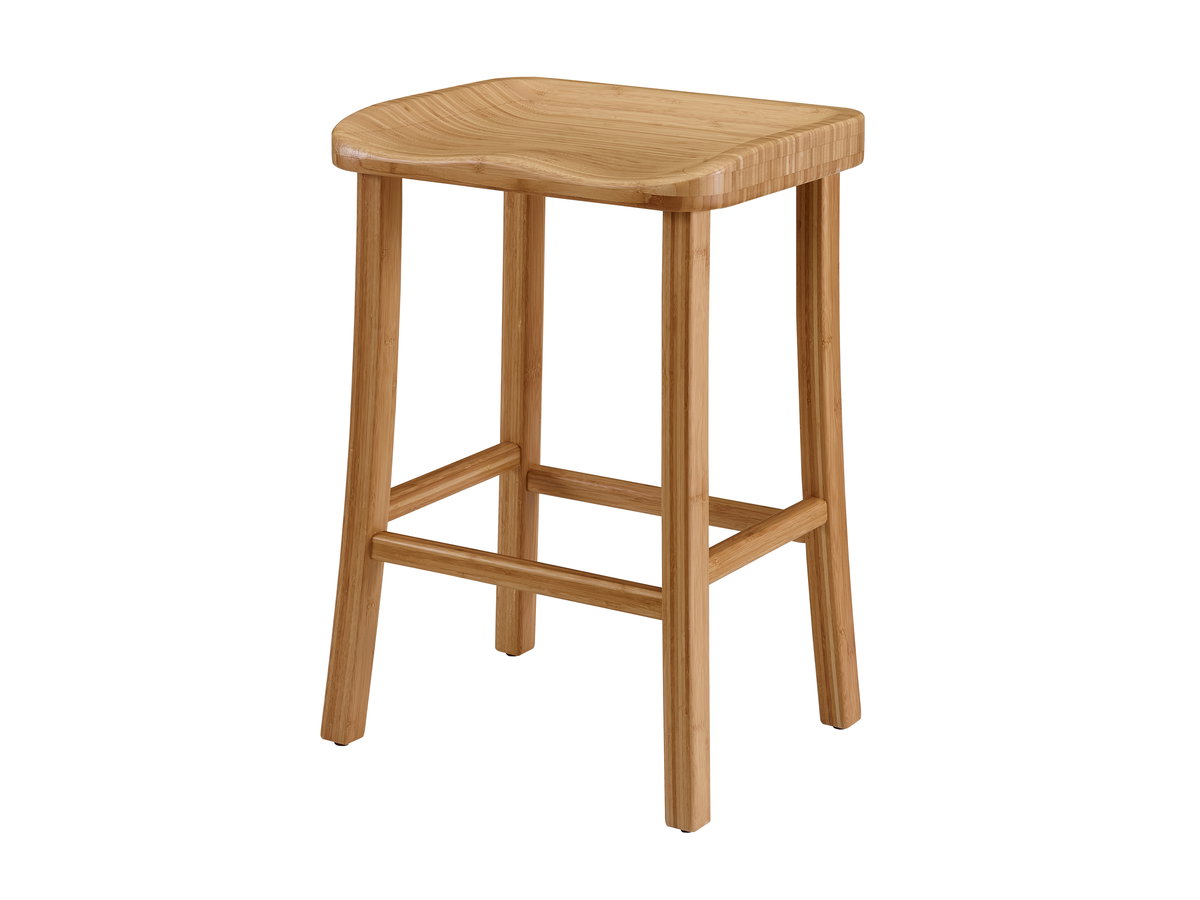 Tulip Counter Height Stool, Caramelized, (Set of 2), Counter & Bar Stool by Greenington, 18" length x 14" width x 26" height View 9