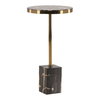 Neve Side Table, Side & End Table by Dovetail, 13.8" width x 26.3" height x 13.8" diameter x 13.8" depth thumbnail 1