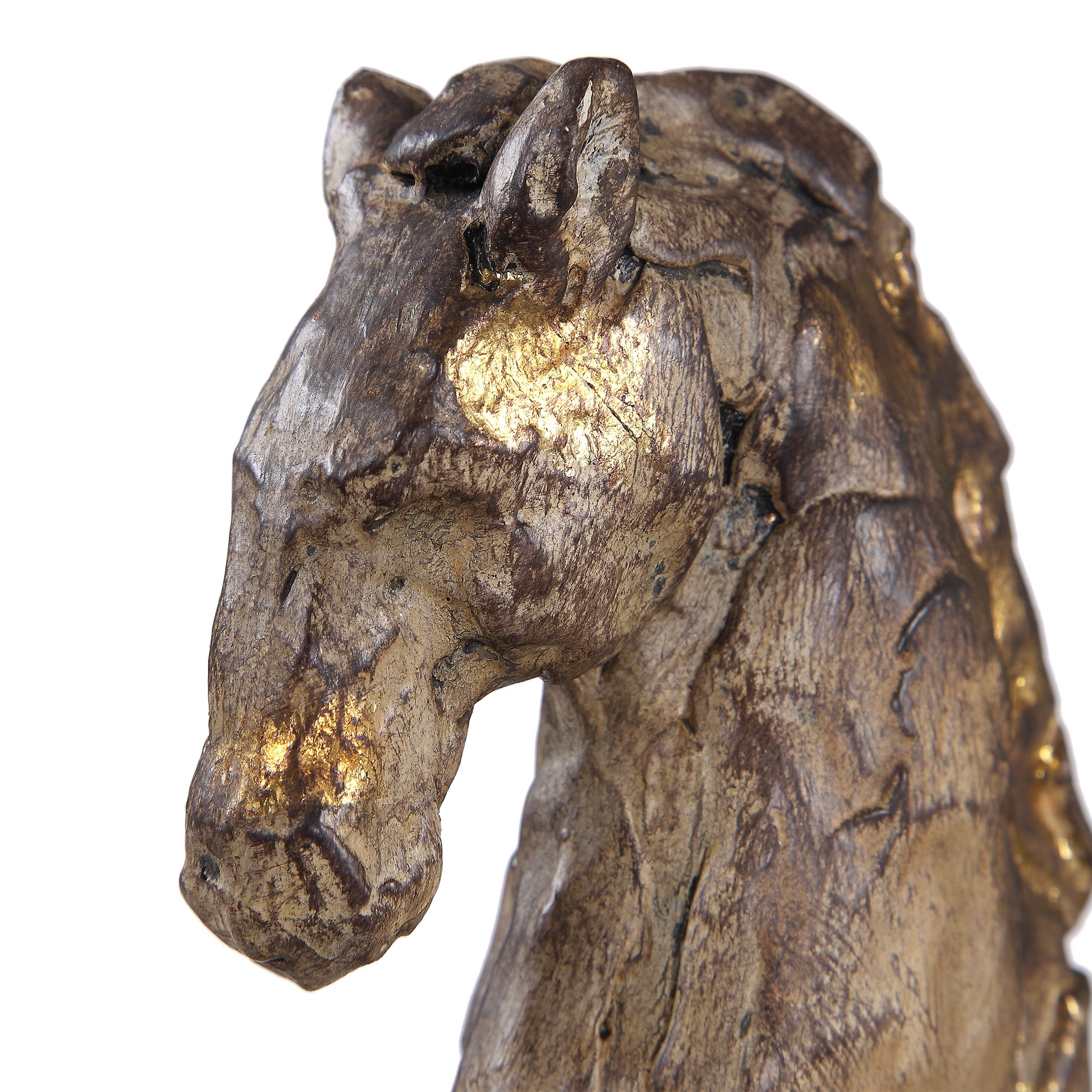 Caballo Dorado Horse Sculpture large image 