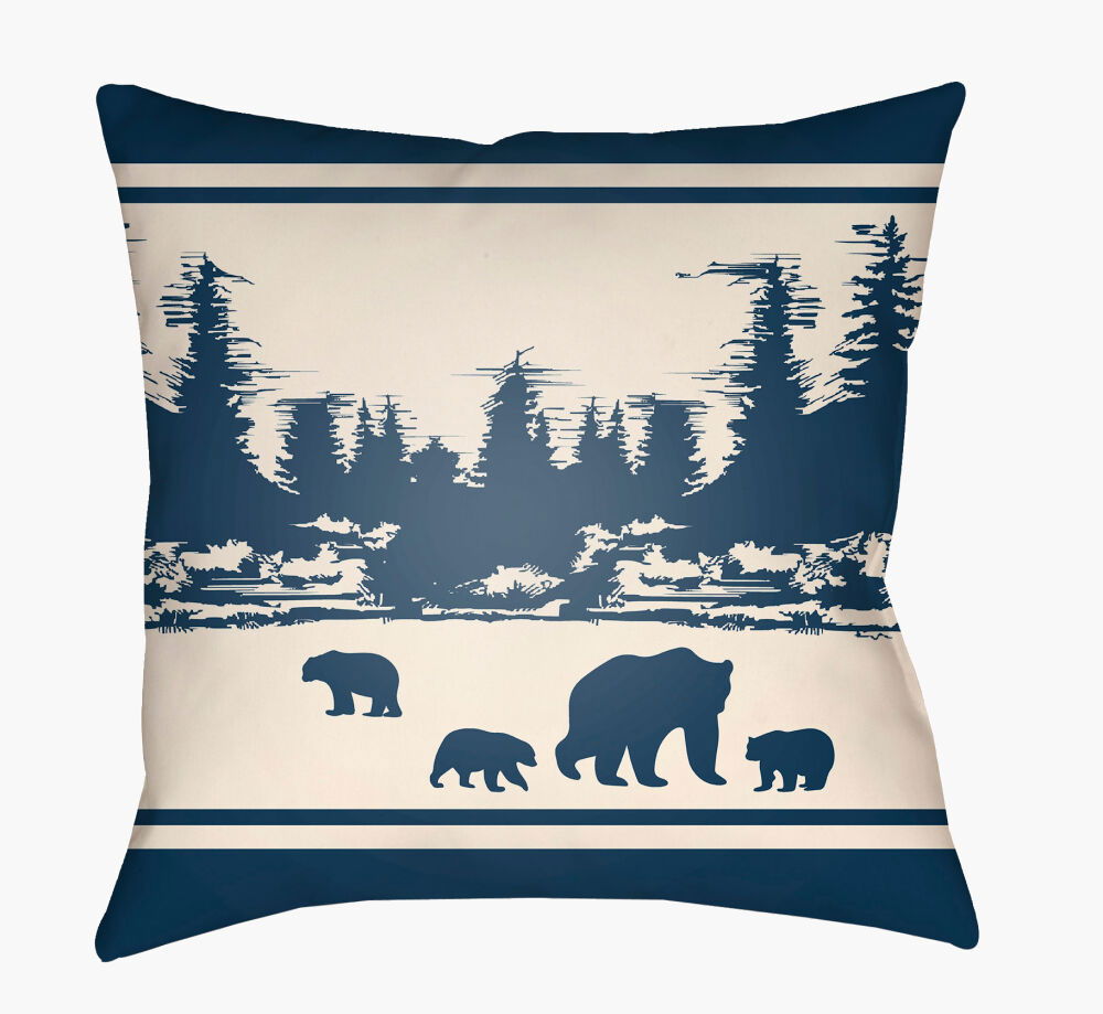 Lodge Cabin Floor Pillow large image 