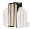 Empire Granite Resin Arc Book End Set, Bookend by Mercana, 14.57" length x 4.92" width x 10.24" height thumbnail 1