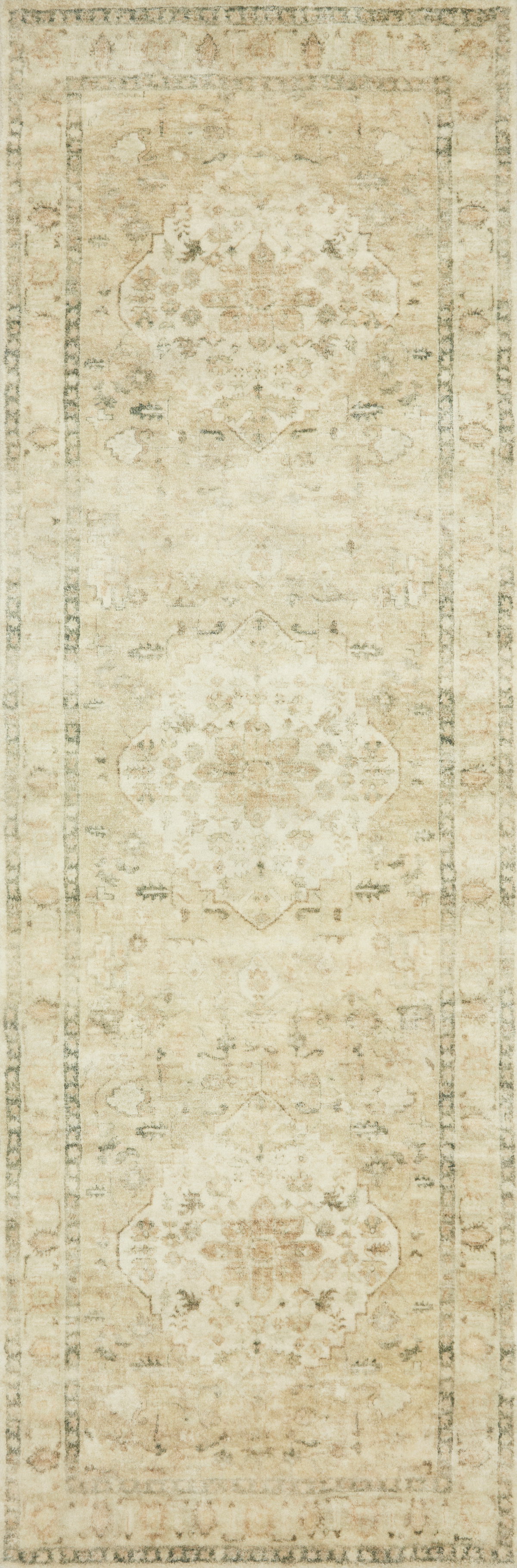 Loloi Rosette Rug, 2'6" length x 7'6" width View 6