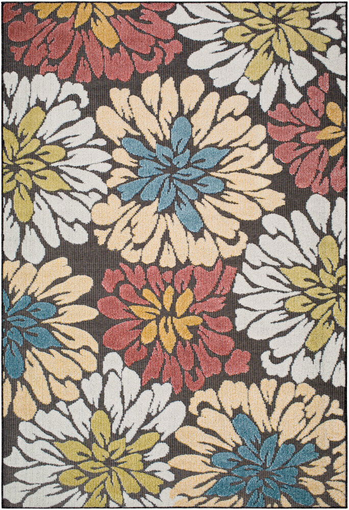 Lakeside Machine Woven Rug, by Surya, 1'3.75" length x 1'3.75" width