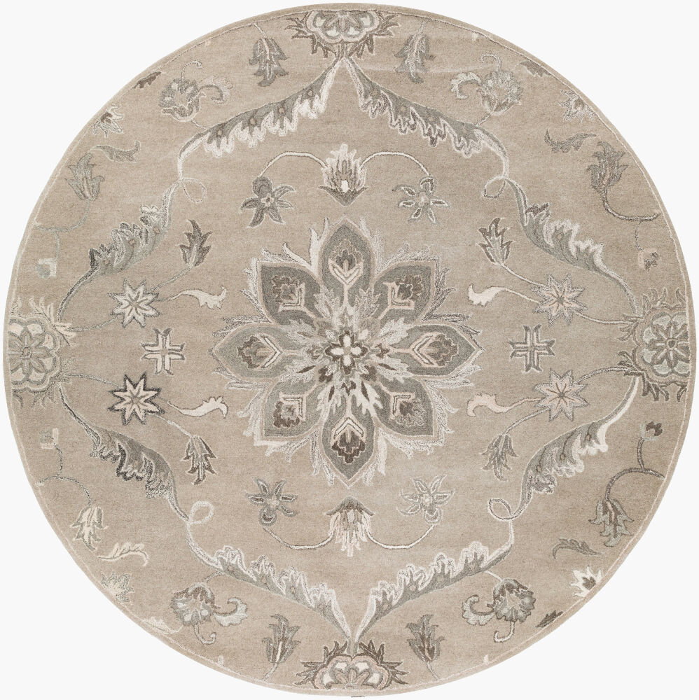 Caesar Handmade Rug, by Surya, 8' length x 8' width