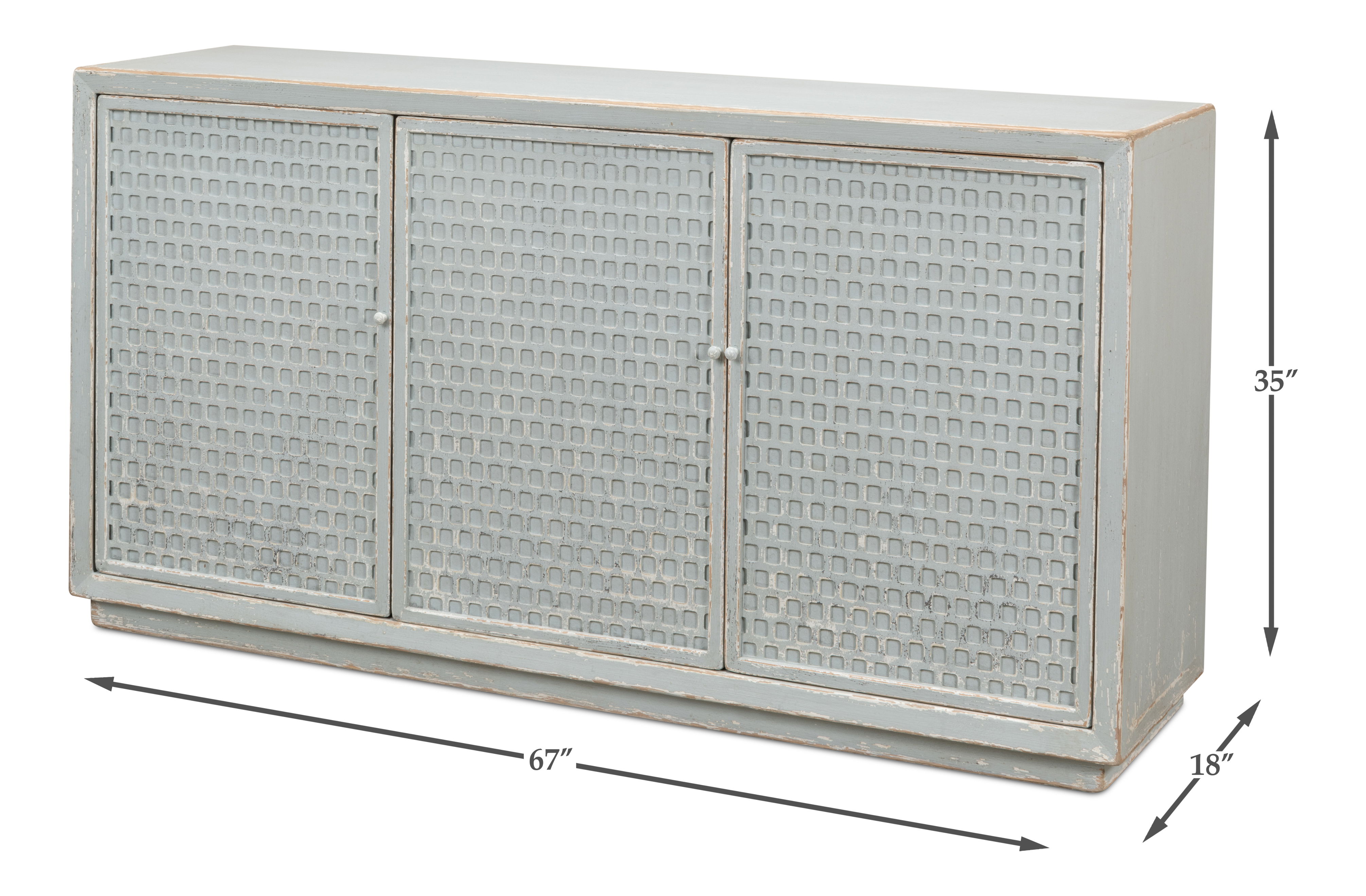 Honeycomb Front Sideboard large image 