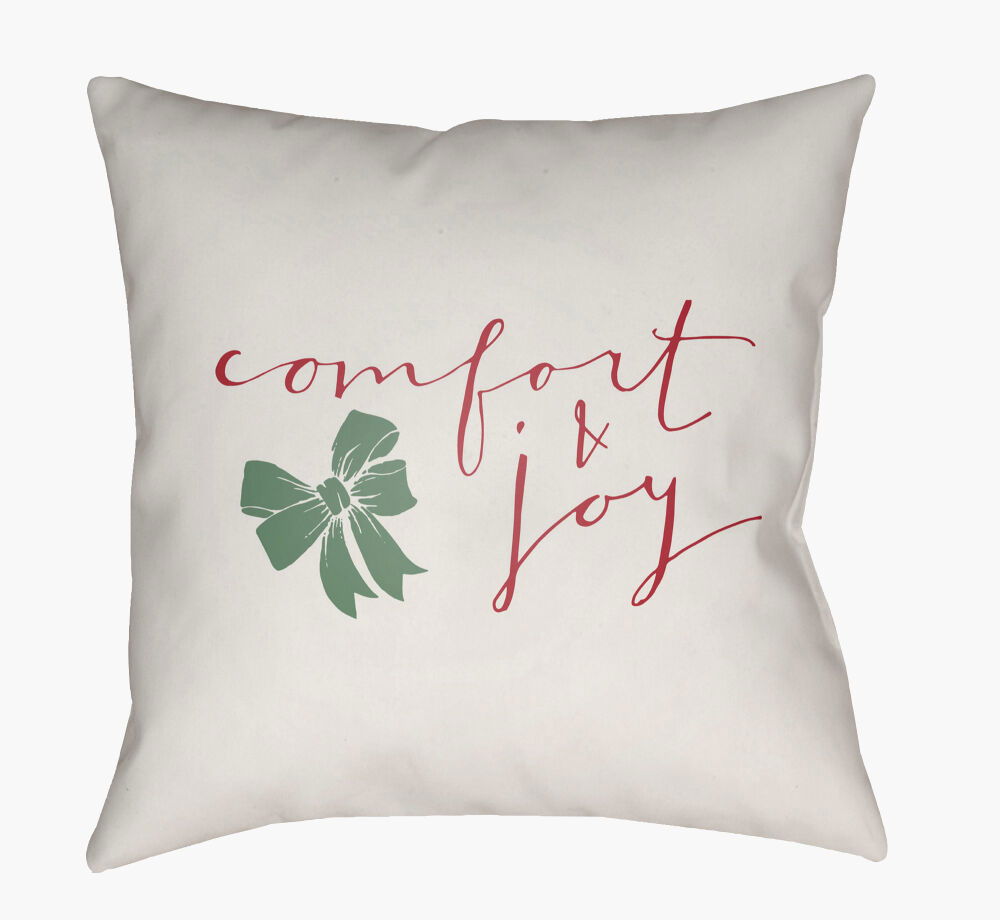 Comfort Accent Pillow, Decorative Pillow by Surya, 18" length x 18" width