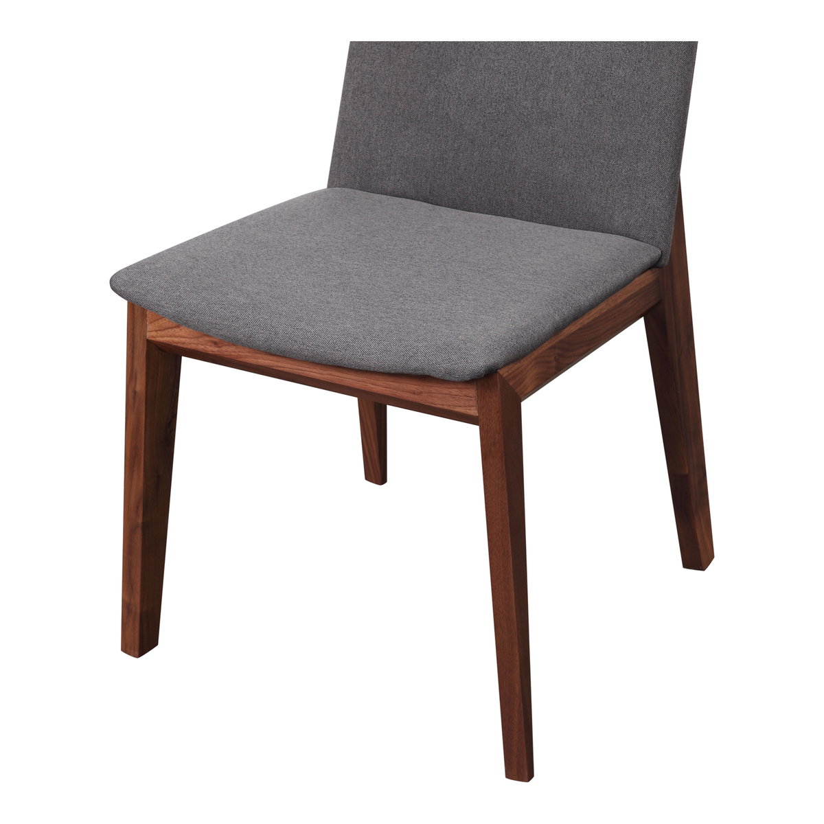 Deco Dining Chair Dark Grey - Set Of Two, by Moe's Home, 21" width x 31" height x 21" depth View 6