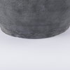 Zuma  Dark Gray Ceramic Floor Vase, by Mercana, 27.17" length x 20.47" width x 31.89" height thumbnail 12