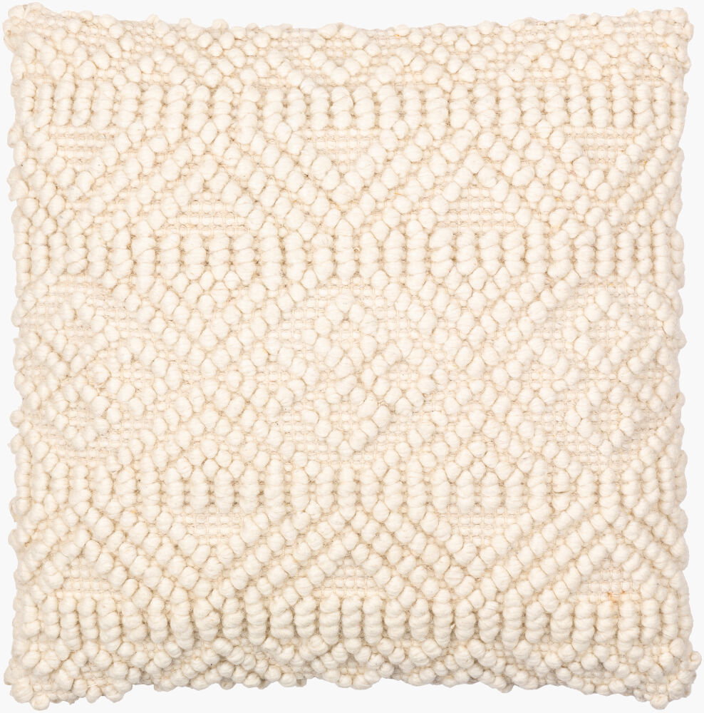 Hygge Accent Pillow, Decorative Pillow by Surya, 20" length x 20" width
