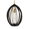 Darby 1 Light Architectural Oval Pendant thumbnail 0