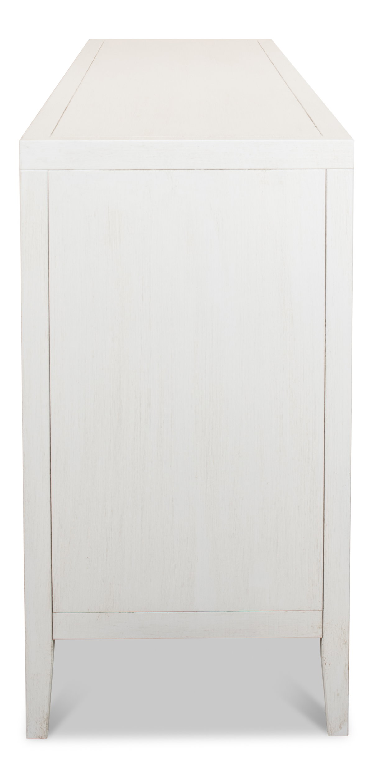 Blanco 4 Door Buffet  Cortina White, by Sarreid, 1'6" length x 6'8" width x 2'10" height View 4