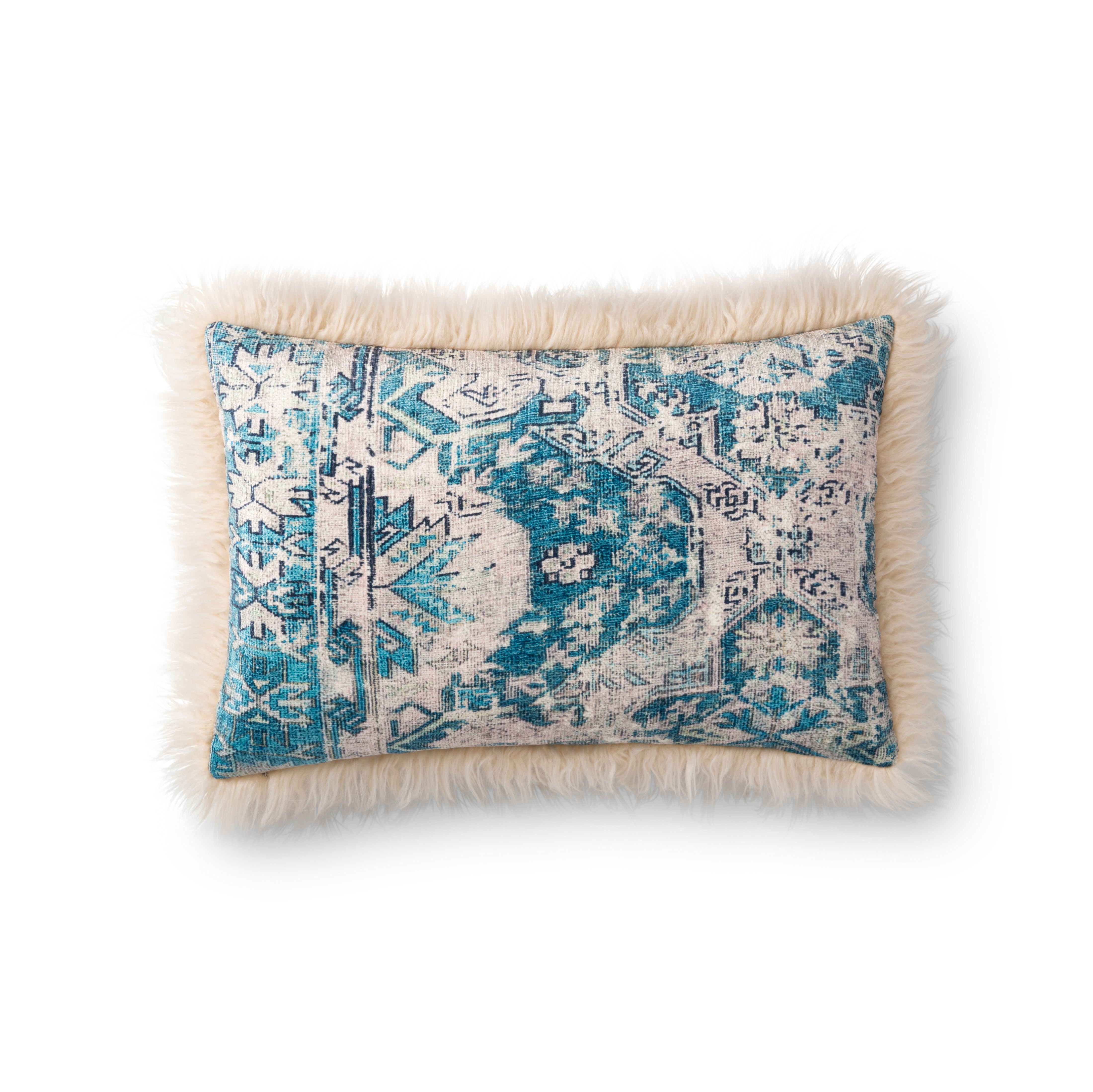 Loloi Pillows Pillow, Decorative Pillow, 13" length x 21" width