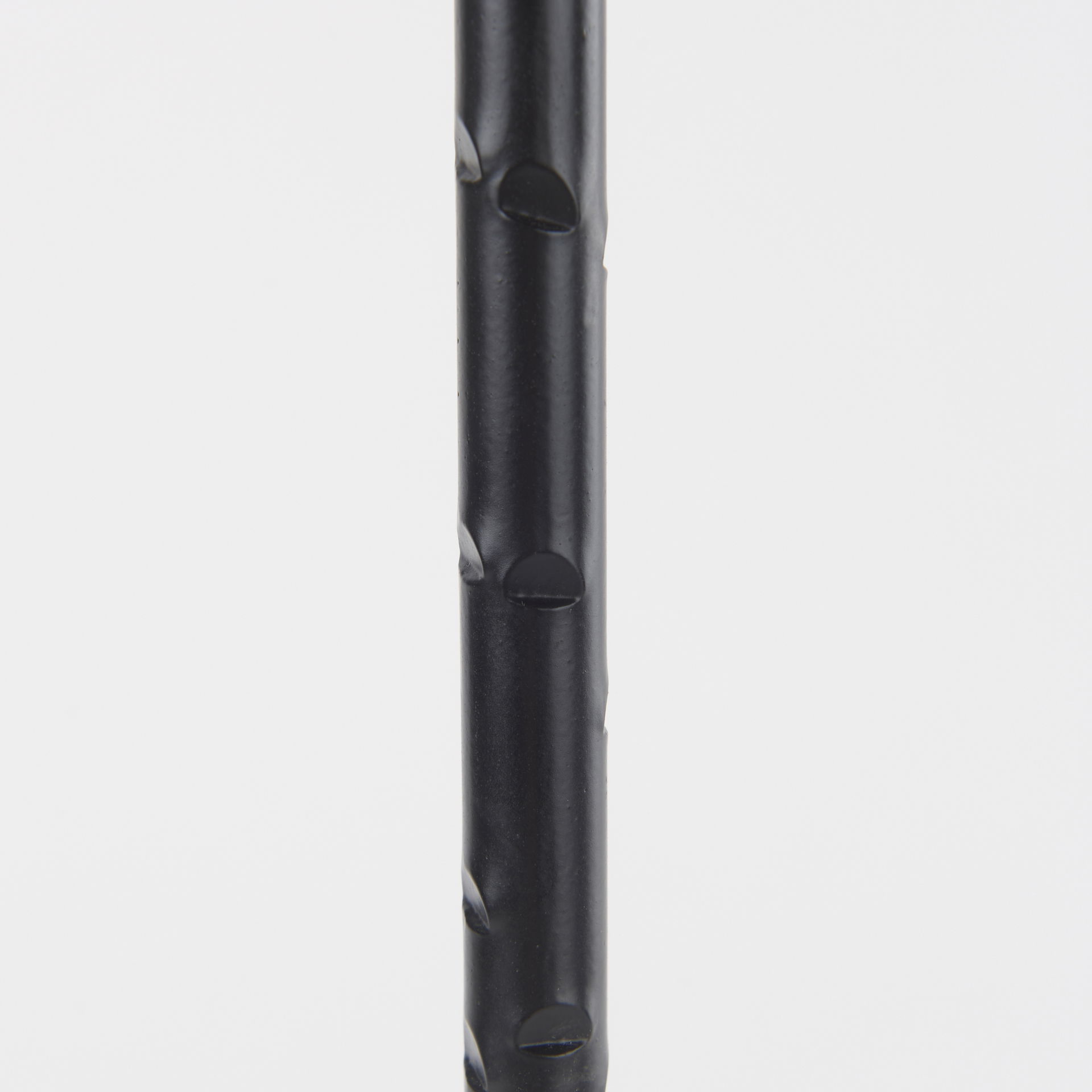 Porter  Medium Black Iron Candle Holder large image 