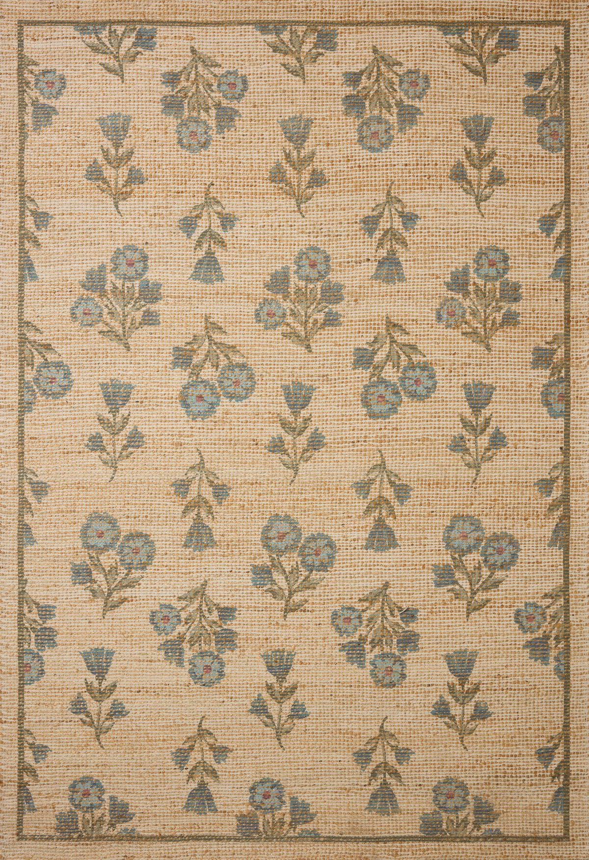 Chris Loves Julia x Loloi Rue Rug, 5' length x 7'6" width View 1