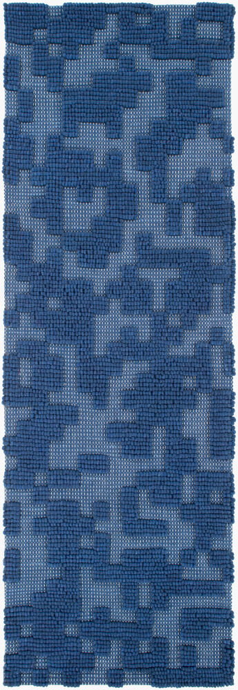 Stencil Handmade Rug, by Surya, 8' length x 2'6" width