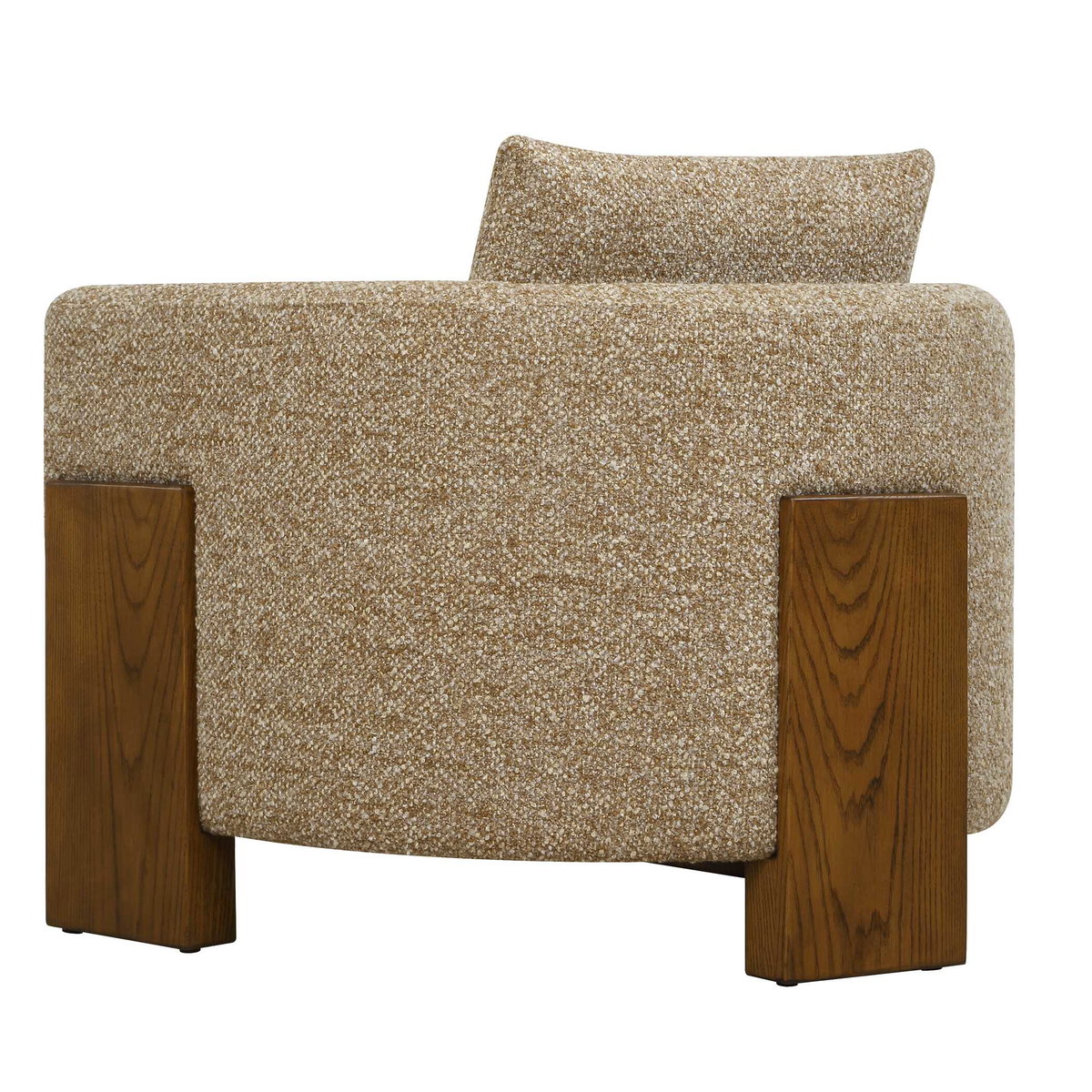 Halligan Upholstered Accent Chair, by Uttermost, 32.7" width x 25.2" height x 32.3" depth View 7