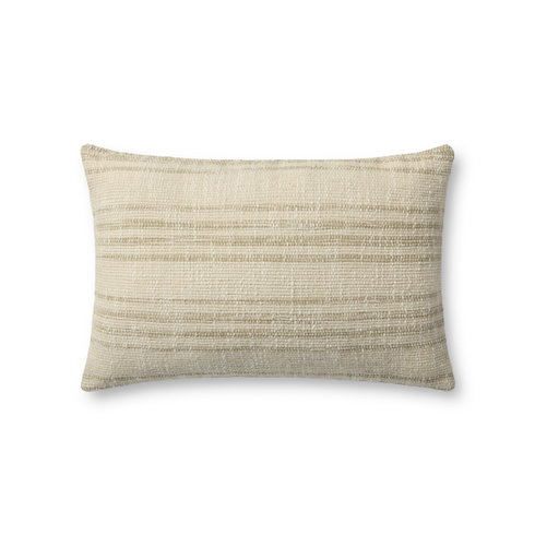 Brigette Romanek x Loloi Beige Pillow