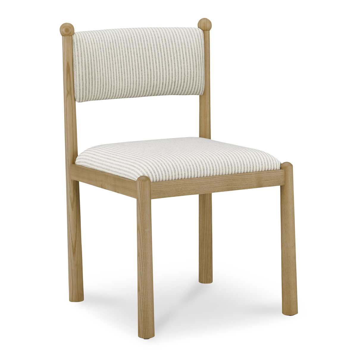Villetta Dining Chair Stripe - Set Of Two, by Moe's Home, 19.5" width x 33.5" height x 23" depth View 2