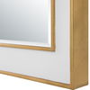 Crisanta Gloss White Arch Mirror thumbnail 5