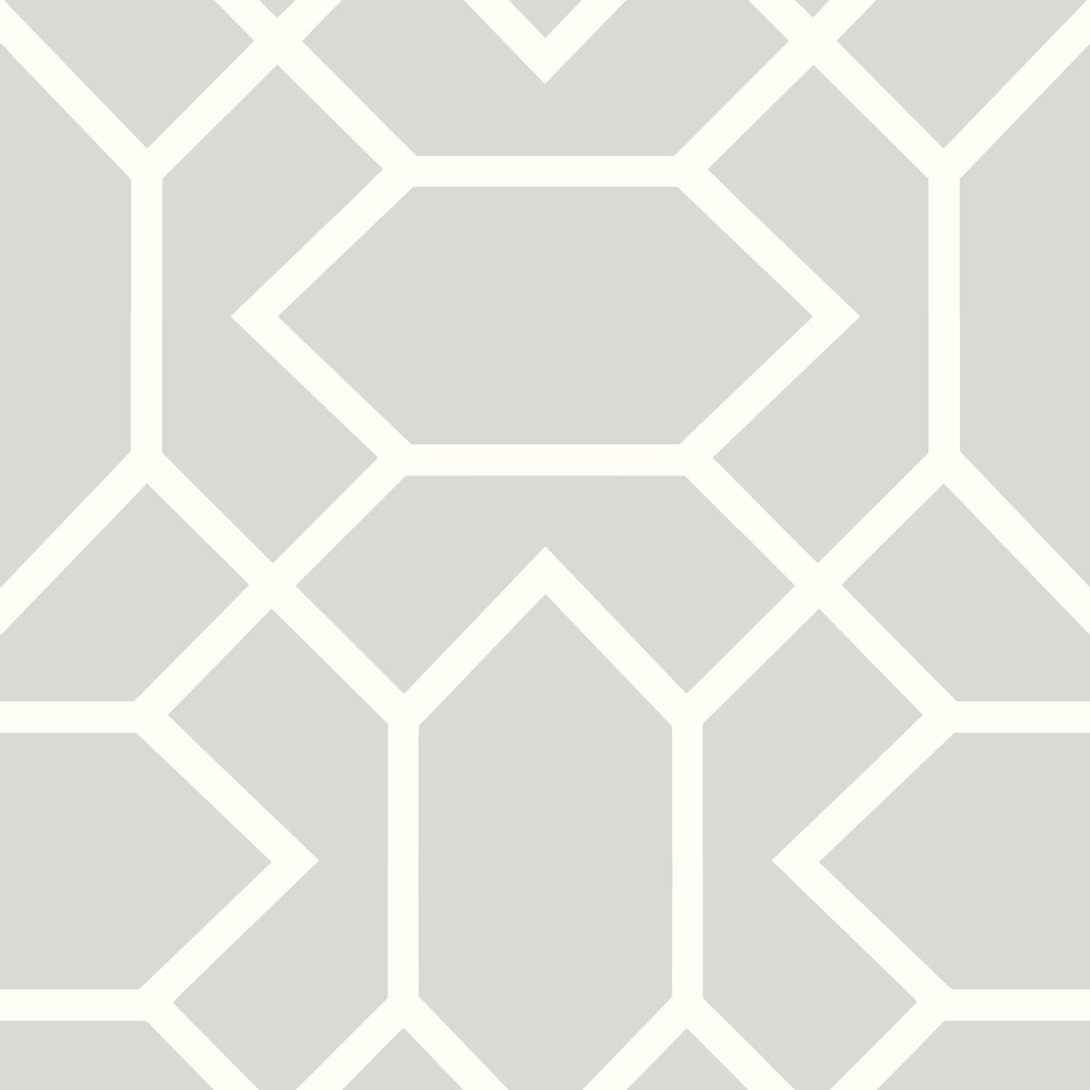 Modern Geometric Light Grey Peel & Stick Wallpaper, by York Wall, 16'6" length x 1'8.5" width x 0.02" depth