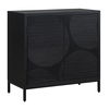 Beswick Black 2 Door Cabinet thumbnail 3