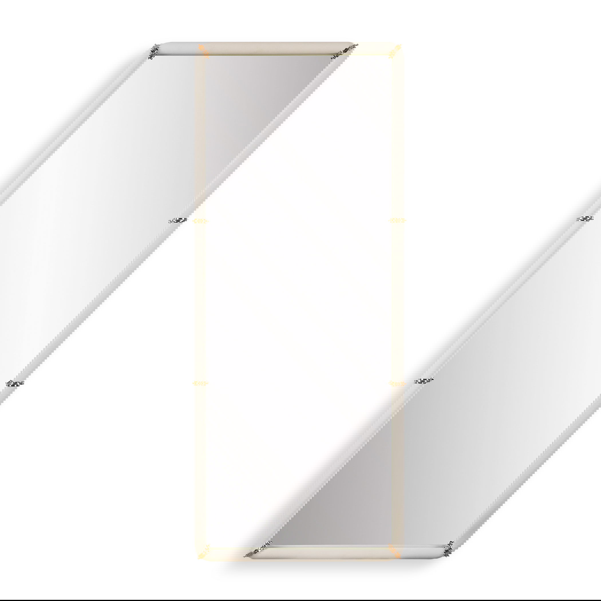 Cyprus White Dressing Mirror large image 