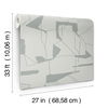 Abstract Geo Fog & Silver Wallpaper thumbnail 8