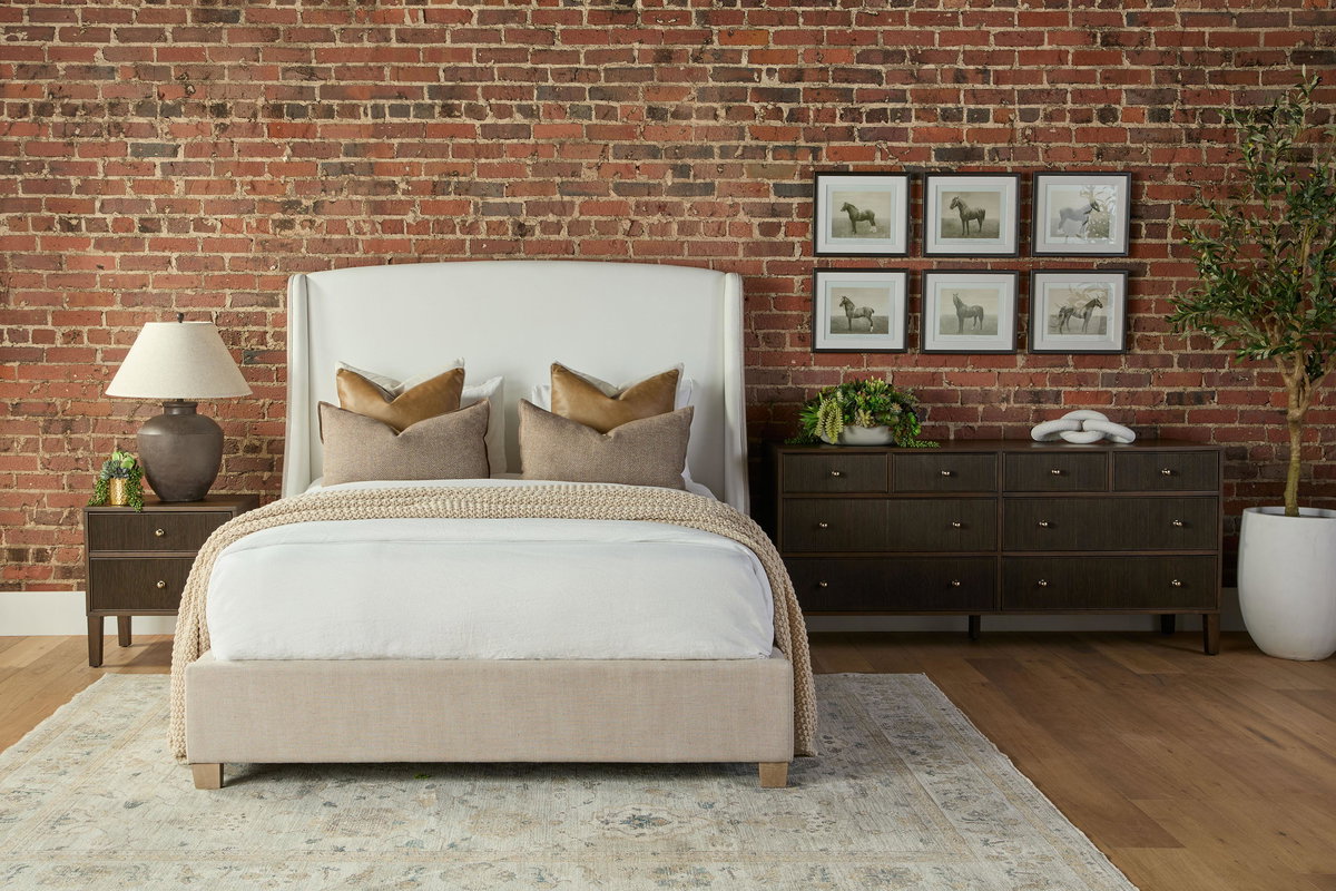 Sloan Queen Bed, by Essentials for Living, 71" width x 59" height x 88" depth View 16
