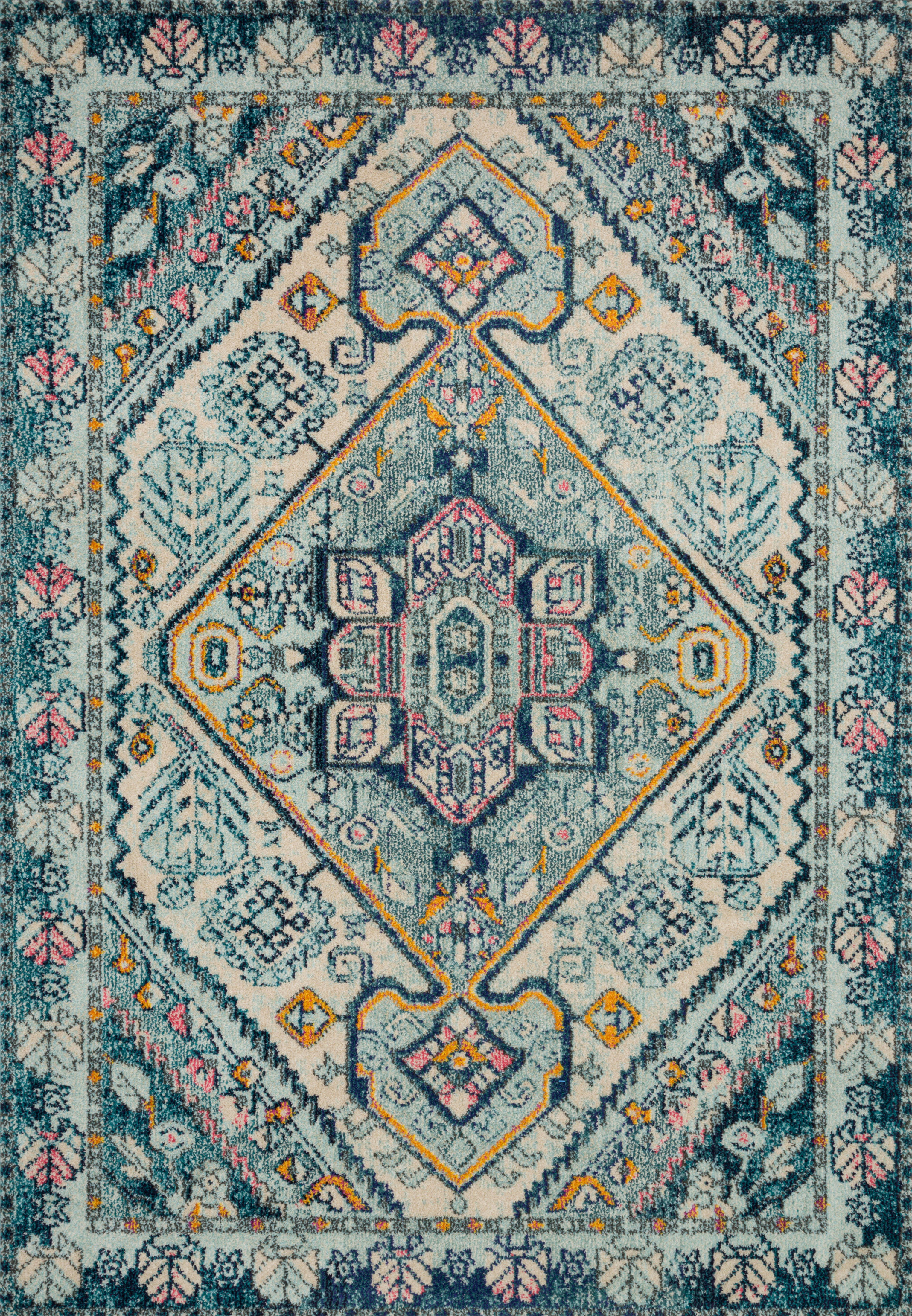 Loloi II Nadia Rug, 5' length x 5' width