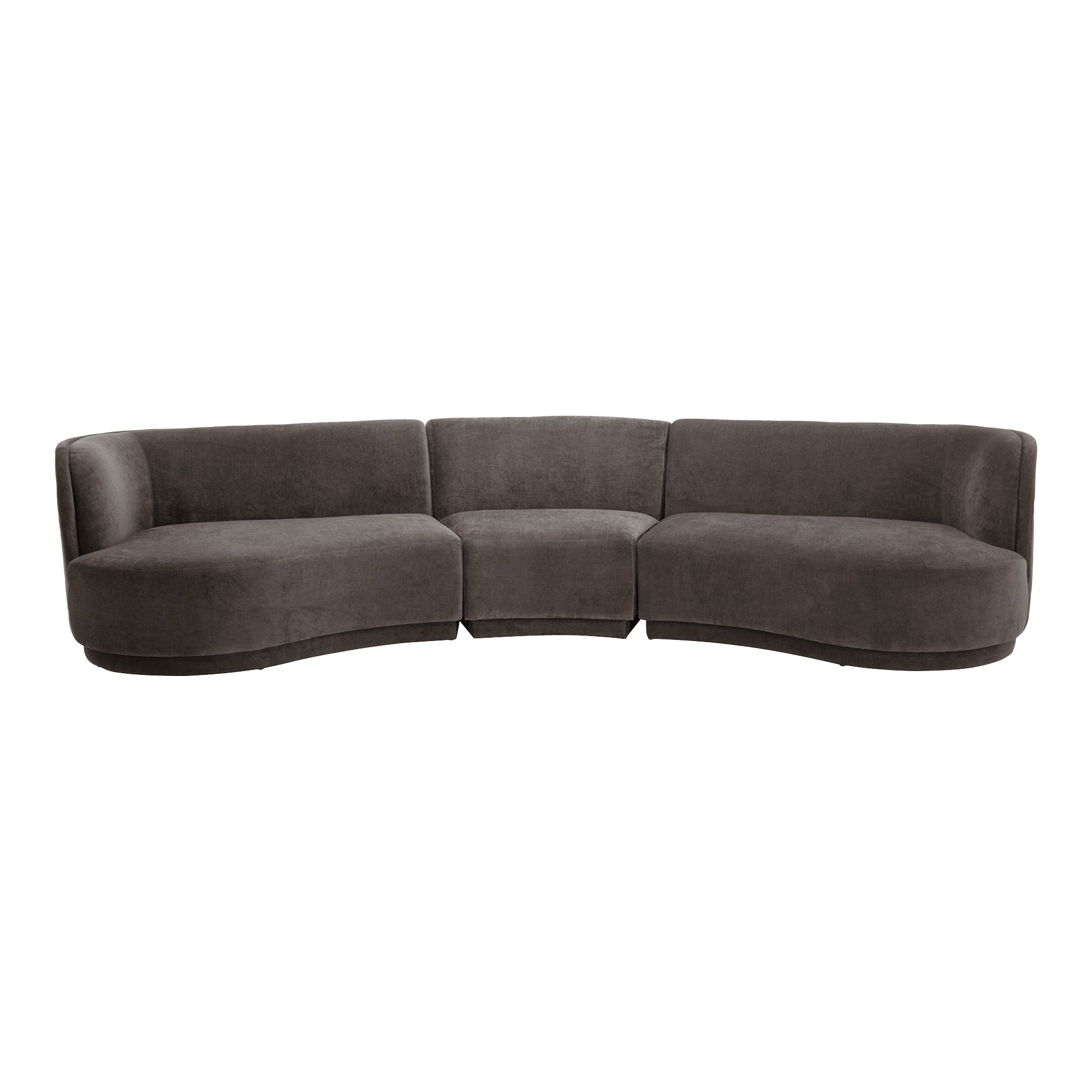 Yoon Compass Modular Sectional, Sectional Sofa by Moe's Home, 151" width x 32" height x 57.75" depth View 1