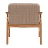 Wembley Outdoor Occasional Chair Beige, Accent Chair by Dovetail, 28" width x 31.5" height x 29.25" depth thumbnail 4