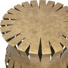 Arida Aged Gold Accent Table, Side & End Table by Uttermost, 12" width x 22" height x 12" depth thumbnail 4
