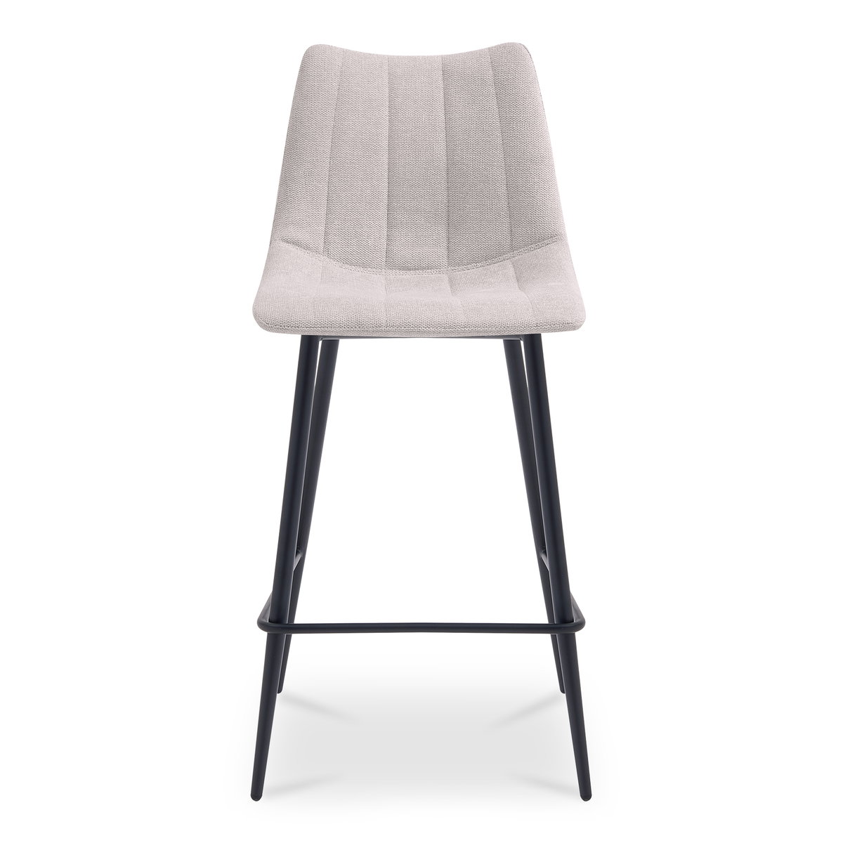 Alibi Counter Stool Beige-set Of Two, Counter & Bar Stool by Moe's Home, 17.7" width x 37" height x 20" depth View 4
