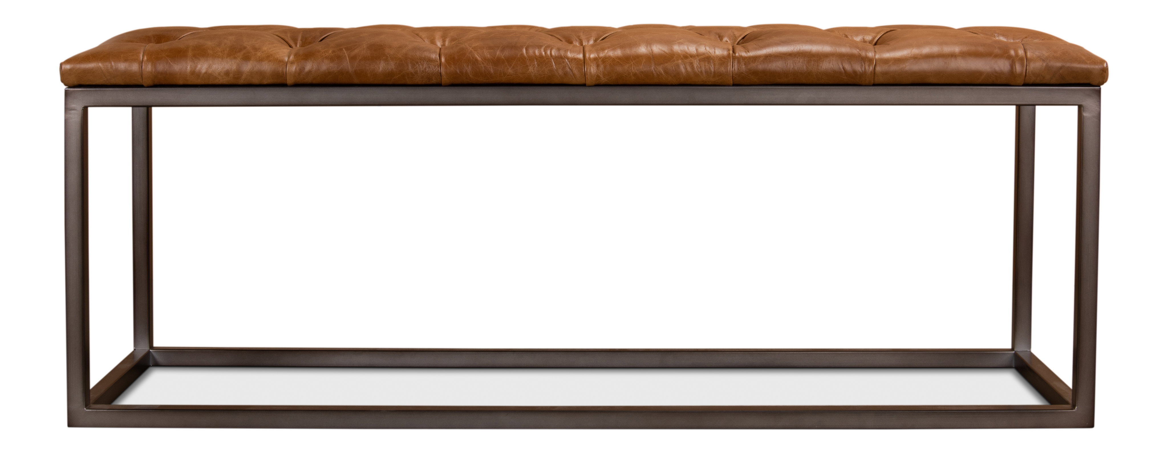 Cologne Long Stool, Seating by Sarreid, 52" length x 16" width x 20" height View 4