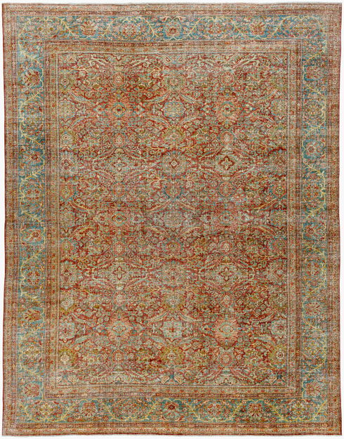 Antique One of a Kind Handmade Rug