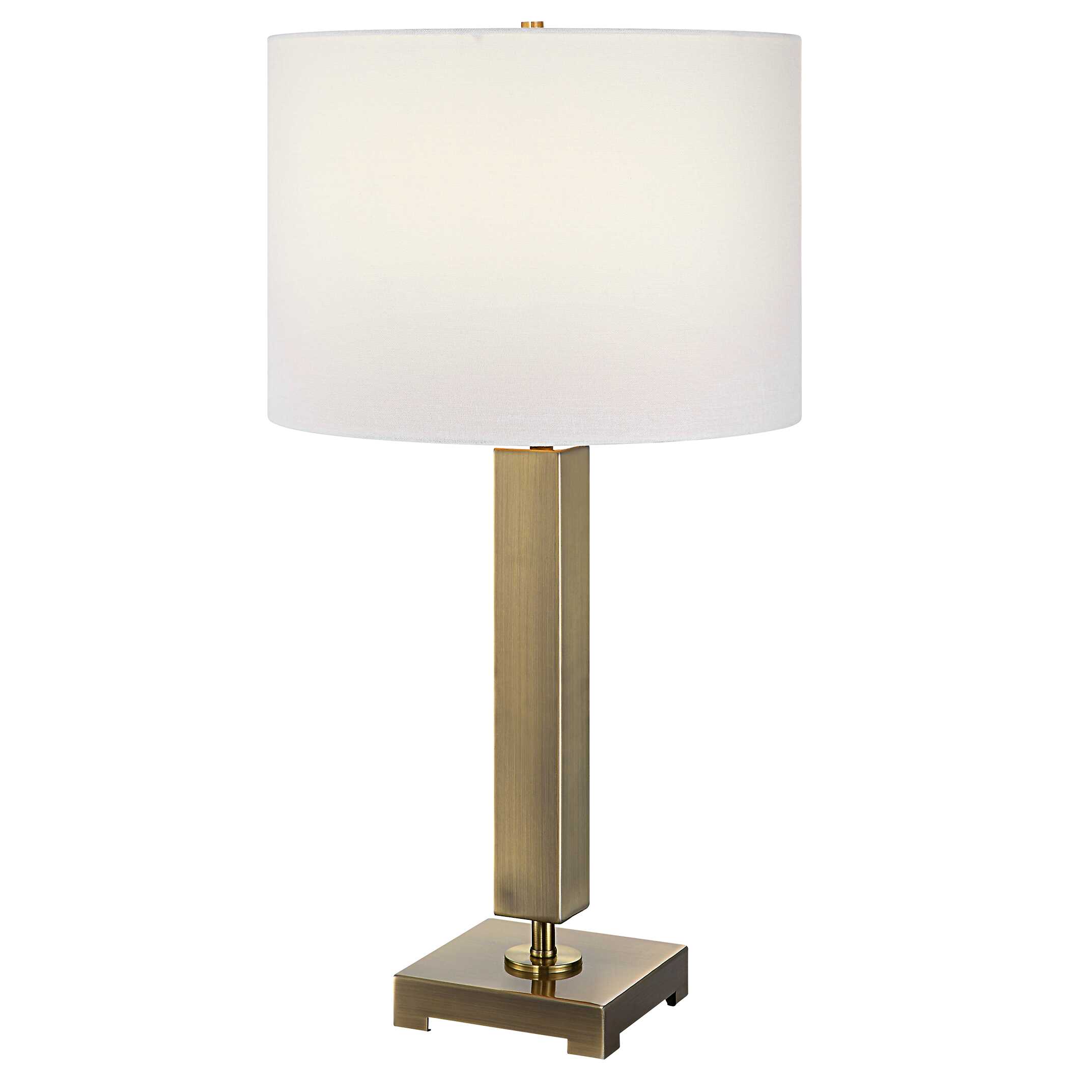 Duomo Brass Table Lamp, by Uttermost, 14" width x 27" height x 14" depth View 5