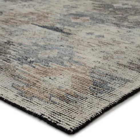 Nakoda Hand-Knotted Tribal Black/ White Area Rug