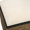 Island Square Straw Accent Stool thumbnail 7