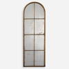Amiel Arched Brown Mirror, by Uttermost, 16.5" width x 50" height x 1.37" depth thumbnail 1
