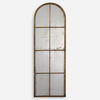 Amiel Arched Brown Mirror, by Uttermost, 16.5" width x 50" height x 1.37" depth thumbnail 1